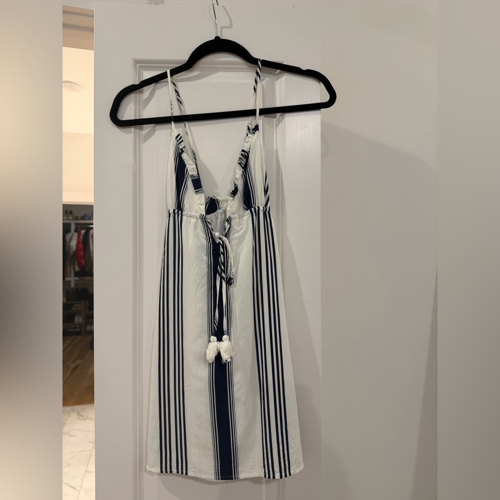 Striped Navy and White sundress
